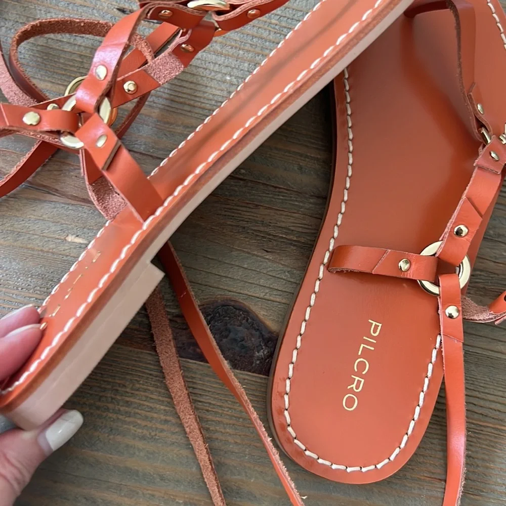 Pilcro New Ankle Wrap Sandals 7 - Picture 5 of 6